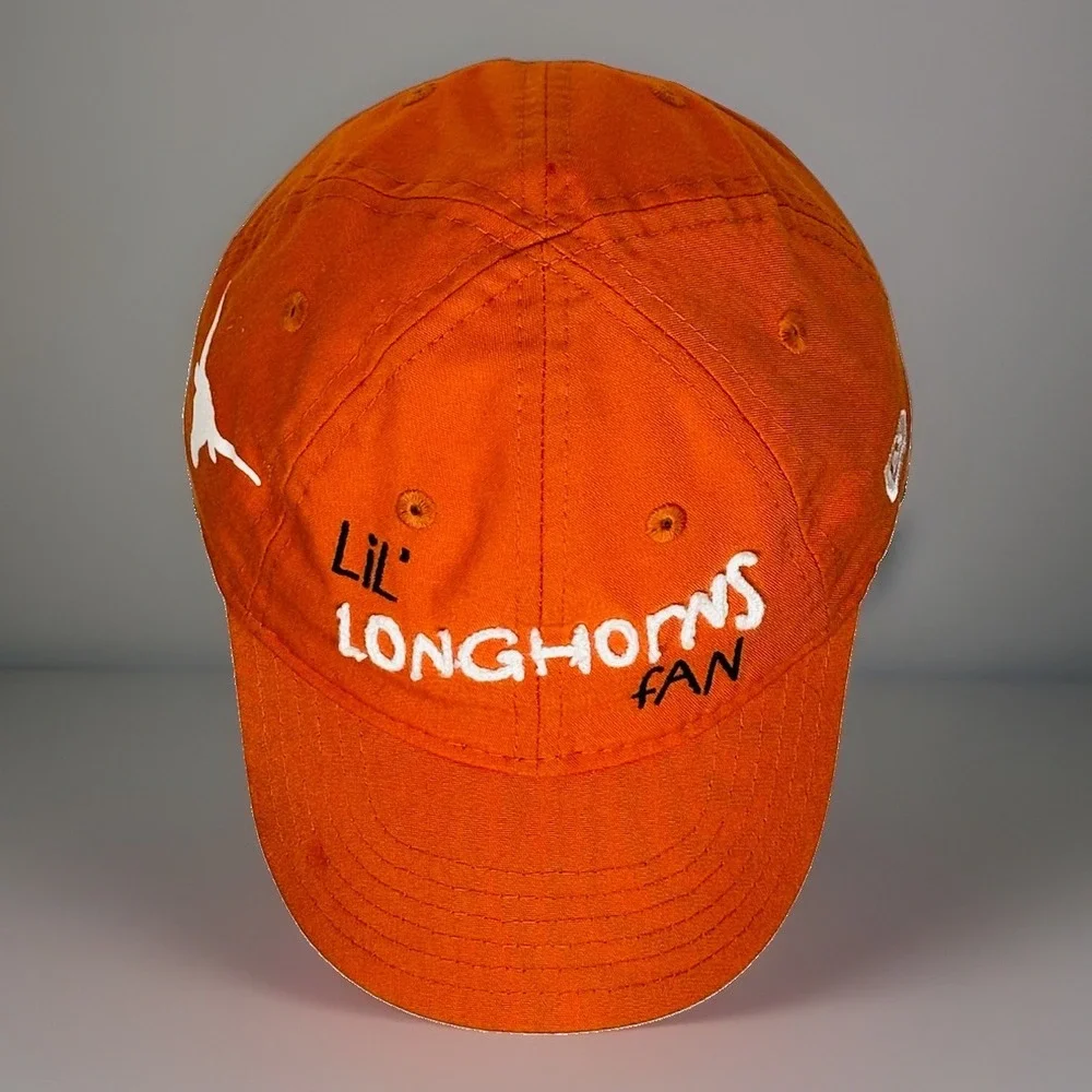 New Era 9TWENTY Texas Longhorns Toddler Hat Burnt Orange Lil Fan Youth Cap UT